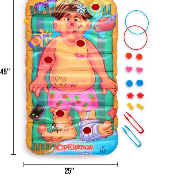 NEW Harsbro Operation Outdoor Water Splash Family Toddler Kids Yard Summer Game - Picture 7 of 7